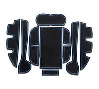 Car Styling Tappetino Per Porta Per Tazza D'acqua Antiscivolo Per Interni Accessori Per Camry 2012 2013-2015 Protegge la superficie originale del veicolo(Blu)