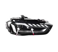 Car Styling Testa Della Lampada Compatibile for Audi A4 Fari 2013-2016 A4 B8 LED Faro Lente Del Proiettore DRL Segnale accessori automobilistici(For Orignal Halogen)