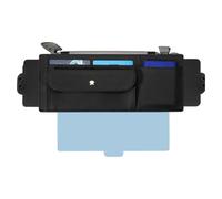 Car Sun Visor Extender - Foldable Anti Glare Design | V́isor extender with Mirror and Card Slot for Improved Visibility | Çar Window Shade F́Or Safe Driving Vehicle Truck SUV śun Protection Use