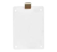 Car Sun Visor Photo Holder, Magnetic Acrylic Display Frame, Clip-On 3-Inch Picture Organizer Clear Duals Panel Protection Design Compact Sentimental Keepsake for Women, Men, Parents, Couples Use