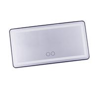 Car Sun Visor Vanity Mirror Rechargeable Makeup Mirror with LED Light Use