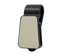 Car Sunglasses Holder - Ticket Card Clip | Calf Grain Leather Sun Mou