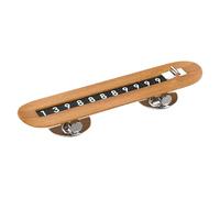 Car Temporary Parking Card Plate, Phone Number Display Card for Vehicles, Creative Dashboard Parking Number Plate for Car, Truck, SUV Contact Sign