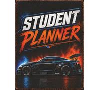 CAR-THEMED HOMEWORK PLANNER: Undated Assignment Tracker Notebook for Elementary, Middle School, High School, and College Students | Simple Layout for ... Tasks, Including ADHD-Friendly Planning