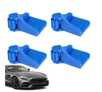 Car Tire Hose Roller - 4 Pieces Vehicle Wheel Detailing Roller | Pressure Washer Hose Guide Tool, Rolling Protector Accessory For Garage Workshop Truck Motorcycle Outdoor