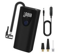 Car Tire Pump - Portable Inflator Pump, Motorcycle Air Pumps, Rechargeable Airs Pumpp Portable Inflatorr Pumps | Tire Airs Compressor, Inflator Air Pumpp For Bicycles, Motorcycle, Cars, Bikes, Ball