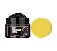 Car Tire Shine - Deep Black Gloss Fast Acting Polishing Renewal Protective Formula | Long Lasting Tire Dressing Restorer | Exterior Wheel Care Coating for SUV Sedan RV Truck Pickup Van and Trailer Use