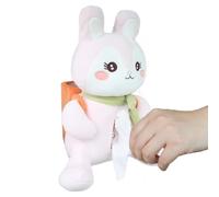 Car Tissue Box,Plush Bunny Garbage Bin TIissue Cover | Napkin Dispenser Armrest Storage Organizer For Truck Auto Sedan SUV RV Driver Adults Kids Travel