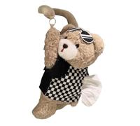 Car Tissue Holder Plush, Bear Napkin Adorable, Organizer Box | Car Napkin Holder for Seat Back Console, SUV Truck Travel, Road Trip Car Tissue, Holder Plush Bear, Napkin Adorable