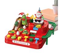 Car Track for Kids,Sliding Train Ramp Game | Christmas Adventure Theme Racing Track - for Kids Boys Girls Birthday Home School Kindergarten Floor