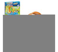Car Track Set, Construction Truck Car and Track Play Set, Wall-Climbing Action Kit, Easy Assembly Tracks, 10.08x9.84x1.97 Inches, for Home, Travel, Party, Indoor, Birthday, Outdoor, Toddler Activity