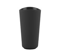 Car Trash Cup, Waterproof Storage Bucket, Portable Waste Container, Interior Automotive Organizer, Cup Holder Bin, Bottle Litter Receptacle, PU Leather Canister, for Center Console Door