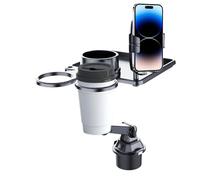 Car Tray - Cup Holder Expander | Car Cup Holder Tray | for Eating and Working, Automobile, Food Eating, with Phone Mount