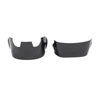 Car Trim Interni Per Dodge Per Charger 2011+ Per Challenger 2015+ Per Durango 2014+ Copertura Decorativa Per Base Volante Auto Interni Accessori(2pcs carbon fiber)