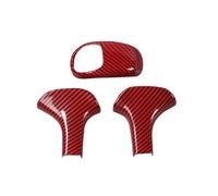 Car Trim Interni Per Jeep Per Grand Per Cherokee 2014 2015 Auto Pomello Del Cambio Decorazione Copertura Trim Accessori Interni Accessori(Red Carbon 3 PC)