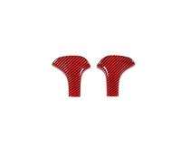 Car Trim Interni Per Jeep Per Grand Per Cherokee 2014 2015 Auto Pomello Del Cambio Decorazione Copertura Trim Accessori Interni Accessori(Red Carbon 2PC)
