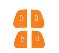 Car Trim Interni Per Tesla Per Modello 3 Per Highland 2024-UP Copertura Per Rivestimento Patch Per Interruttore Porta Pelle Scamosciata Italiana Interni Accessori(C)