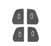 Car Trim Interni Per Tesla Per Modello 3 Per Highland 2024-UP Copertura Per Rivestimento Patch Per Interruttore Porta Pelle Scamosciata Italiana Interni Accessori(A)