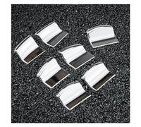 Car Trim Strip 7 Pz/set Per Nissan Per Juke 2011 2012 2013-2021 Auto-Styling ABS Cromato Auto Finestre Pannello Di Controllo Interruttore Di Copertura Trim Car Trim Accessori Interni