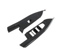 Car Trim Strip Linea 2 Pezzi Per BMW Serie 5 G60 2024 2025 ABS Pannello Interruttore Alzacristalli Auto Interno Copertura Controllo Alzacristalli In Vetro Auto Trim Accessori