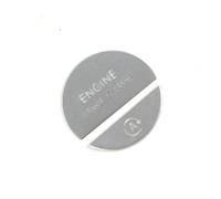 Car Trim Strip Linea Copertura Pulsante Di Avvio E Arresto Motore Console Auto Decorazione Per Benz Classe C W206 2022 2023 Decalcomanie Accessori Interni Auto Trim Accessori(Argento)