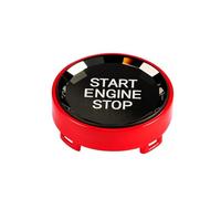 Car Trim Strip Per BMW Per X1 Per X5 E70 Per X6 E71 Z4 E89 1 3 5 Serie E90 E91 E92 E60 Auto Sostituisci La Copertura Pulsante START STOP Motore Accessori Interni(Red)