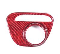 Car Trim Strip Per Ferrari 458 2012 2013 2014 2015 2016 Auto VDA Pulsante Interruttore Rivestimento Adesivo Accessori Interni Auto Accessori Auto(Red Carbon Fiber)