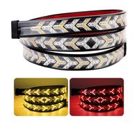 Car Truck LED TailLight Strip Turn Signal Lamp Flowing Dynamic Fish Bone 1.2M A7