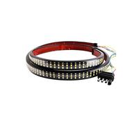 Car Truck LED TailLight Strip Turn Signal Lamp Flowing Dynamic Three row 1.2M T9
