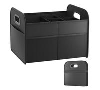 Car Trunk Organizer, Folding Storage Box, Waterproof Handled Holder, 30L Capacity, Space-Saving Design, Easy Carry Solution, Perfect for Sedan, Diaper, Fruits, Vegetables, Snack, Camping, 38x32x27.5cm