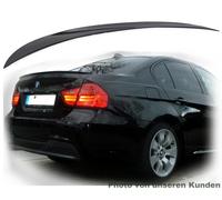 Car-Tuning24 Heckspoilerlippe Slim ABS Per BMW E90 M3 3er Schwarz Uni 668