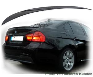 Car-Tuning24 Heckspoilerlippe Slim ABS Per BMW E90 M3 3er Schwarz Uni 668