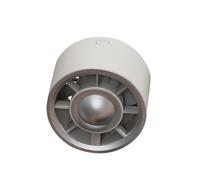 Car USB Fan, Light-Up Car Vent Fan, Compact Air Circulation Device, 3,54 x 2,44 x 2,44 pollici, Portable Auto Accessory for Travel, Daily Life, Commuting, Business Trips