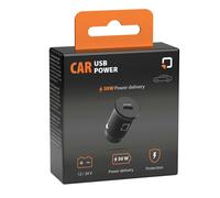 Car Usb Power, caricabatteria 1 porta Usb C - PD - 30W - 12/24V