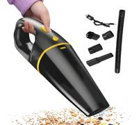 Car Vacuum - 120W Hand Held Keyboard Vacuum | 10000PA Cordless Rechargeable