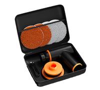 Car Vacuum Cleaner Storage Bag - Dust Bag with Mesh Pockets & Elastic Straps | Compact Case For Vacuum, Earphones, Chargers, Cables, Receipts & Small Accessories, Ideal Car Interior Tidy Solution