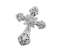 Car Vent Air Freshener - Bling Cross Clip | Metal Fragrance Diffuser