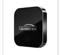 Car Video Box per Auto - Trasforma lo Schermo in Smart TV con Netflix, YouTube, CarPlay e Android Auto Wireless - Facile da Usare, Compatibile con la Maggior Parte delle Auto, Plug & Play