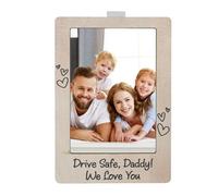 Car Visor Photo Clips, Vehicle Photos Clip, 4.21x2.76x0.87 Inch Convenient Auto Image Scene & Easy to Display, Interior Decoration for Photography Supporters, Families, Road Trip Drivers, and Fitness