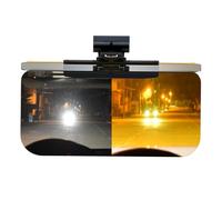 Car Visor, Sun Visor Extension Windshield, Anti-Glare Sunshade and Goggles Shield, 13,58 x 6,5 pollici Mirror for Night Driving, Fit SUV, Truck, Sedan, Automotive Interior Driver Accessory