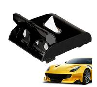Car Visor Tissue Holder, Sun Visor Sunglasses Storage Clip, Compact Card and Eyeglass Organizer, 1-Piece PU Leather Case, For Wallet Keys Passes Driver SUV Truck RV Travel Use 9.25x6.5 inches