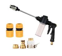 Car Wash Foam Cannon - Adjustable Nozzle Washer Tool, High Pressure Cleaner, Automotive Cleaning Equipment Kit, Efficient Car Motorcycle Truck RV Washer Sprayer For Washing Plants Watering Outdoor