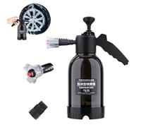 Car Wash Foam Sprayer - 2L Portable Pump, Durablee PP PE Container, Adjustable Fan Nozzle with Foam Output | Lawn Garden Patio Outdoor Vehicle Cleaning Plant Watering and Handheld Sprayer