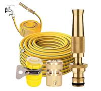 Car Wash Hose - Multi-purpose Flexible Hose | Water Hoses With Adjustable Connector Flexible Hoses Cars Washing | High-Pressure Car H0se Nozzle | Leak-Proof Lightweight No-Twist Water Pipe