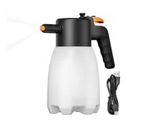 Car Wash Sprayer, Multifunctional Foaming Tool, 1.8L Electric Cleaning Device, 12.5x24.5x12.4cm, Reusable Vehicle Supplies, for Daily Care and Maintenance of Cars Motorcycles