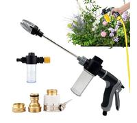 Car Wash Wand sprayerLong - Power Washer Foam Dispenser Tool, Handheld High Pressure sprayer| Equipped With A High Pressure Car Wash Sprayer, This Tool Produces A Robust Pressurized Water Column Tha