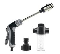 Car Washer - Handheld Portable Cleaning Tool with 3 Modes Adjustable Water Pressure and Foam Tank | Water Pressure Washer | Spray For Driveways Patios Gates Furniture Motorcycles Cars Outdoor