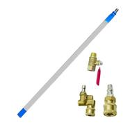 Car Water Tank Cleaner, Flush Pressure Washer Tool, 23.62 Inches Adjustable High-Pressure Cleaning Nozzle, Sturdy Easy to Use for Household Car Maintenance, Dump Trucks, Sedans