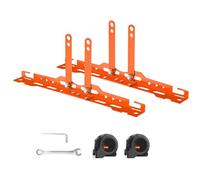 Car Wheel Alignment Leveling Tool Set Iron Construction Wall Storage Holes Included For Garage Workshop Use Professional Wheel Alignment Tool