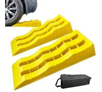 Car Wheel Chocks | Heavy-duty Suv Parking Blocks, Rv Leveling Ramps